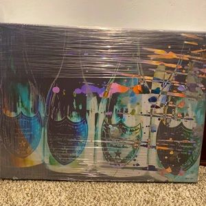 dom perignon wall art